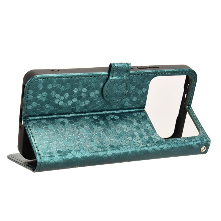 For Redmi K70 Ultra Honeycomb Dot Texture Leather Phone Case