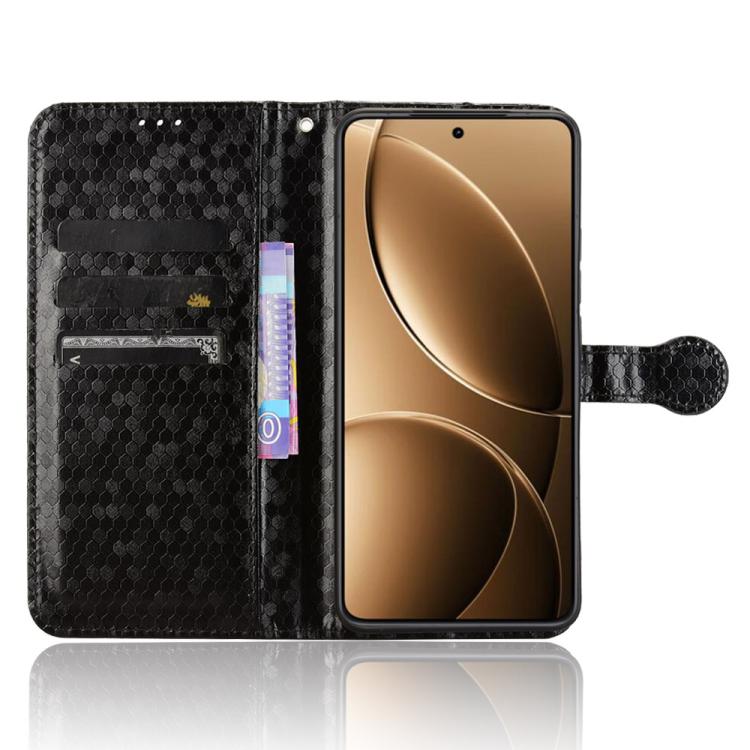 For Redmi K80 / K80 Pro Honeycomb Dot Texture Leather Phone Case
