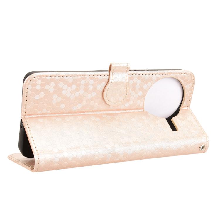 For Redmi K80 / K80 Pro Honeycomb Dot Texture Leather Phone Case