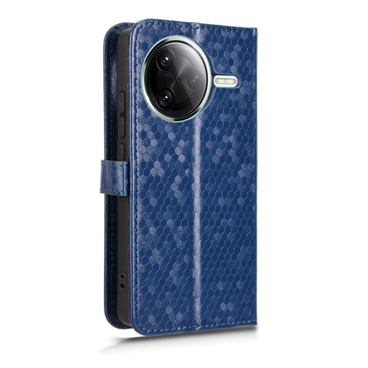 For Redmi K80 / K80 Pro Honeycomb Dot Texture Leather Phone Case