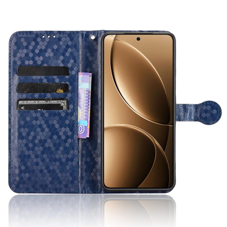For Redmi K80 / K80 Pro Honeycomb Dot Texture Leather Phone Case