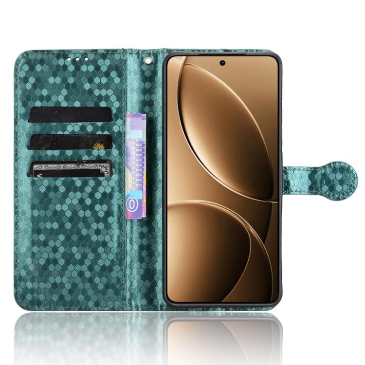 For Redmi K80 / K80 Pro Honeycomb Dot Texture Leather Phone Case