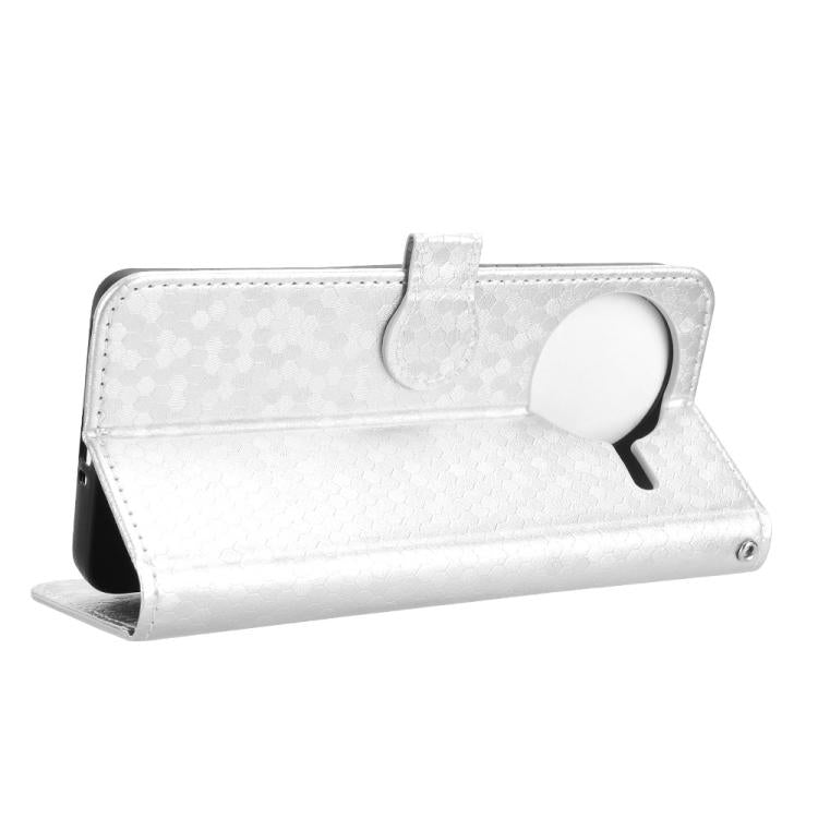 For Redmi K80 / K80 Pro Honeycomb Dot Texture Leather Phone Case