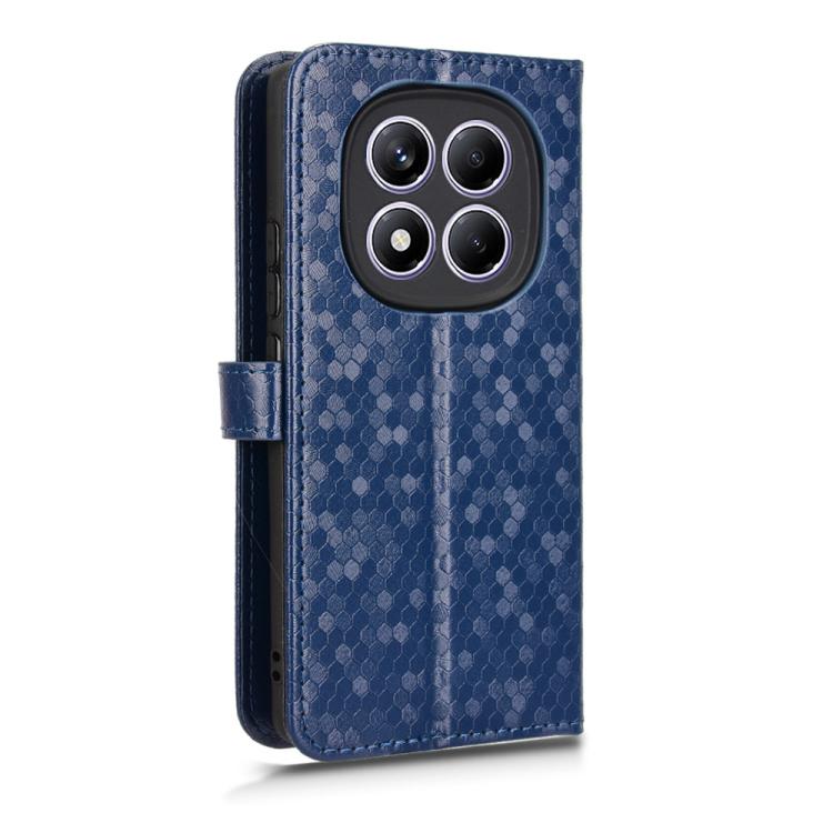 For Redmi Note 14 Pro 4G Honeycomb Dot Texture Leather Phone Case