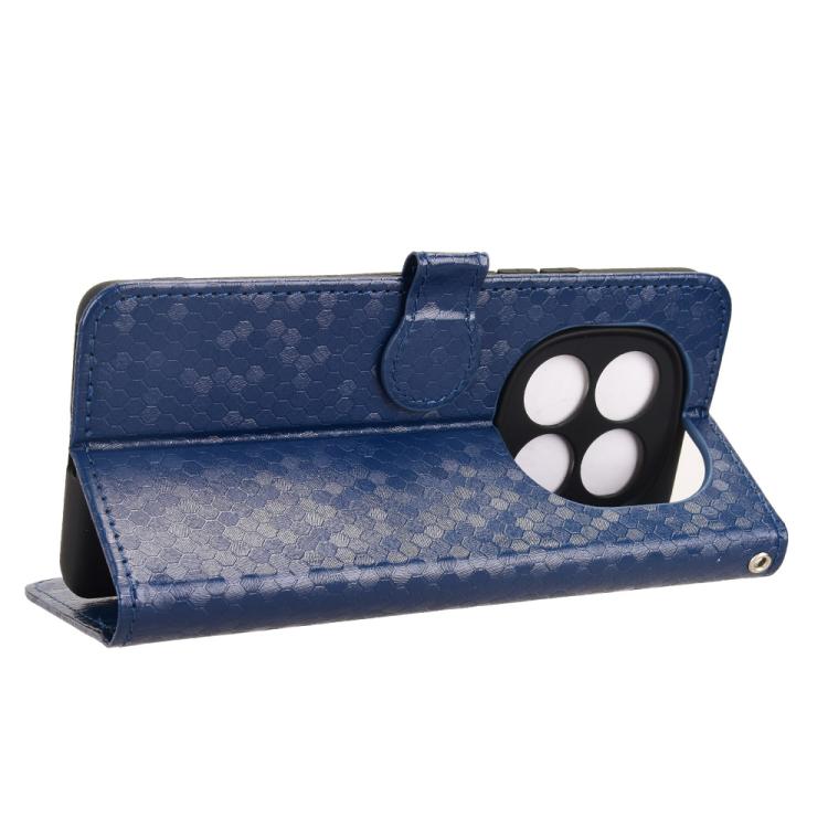For Redmi Note 14 Pro 4G Honeycomb Dot Texture Leather Phone Case