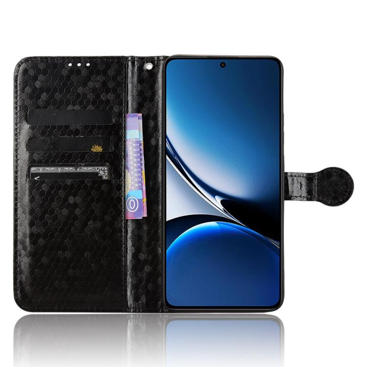 For Xiaomi Poco X7 Pro 5G / Redmi Turbo 4 5G Honeycomb Dot Texture Leather Phone Case