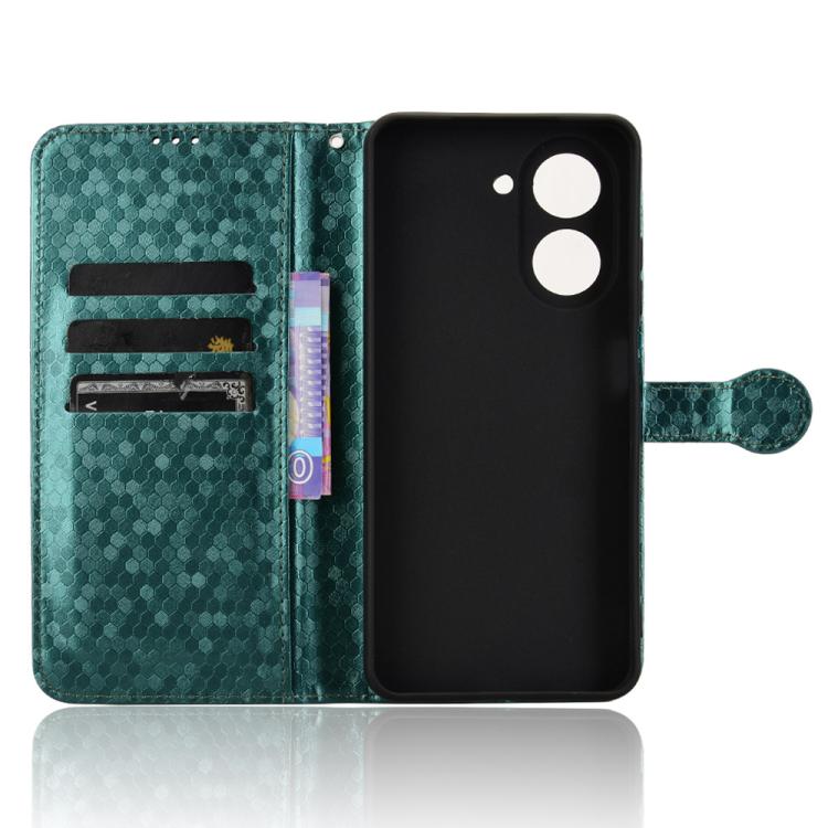 For Redmi A5 4G 171.7mm / Xiaomi Poco C71 Honeycomb Dot Texture Leather Phone Case