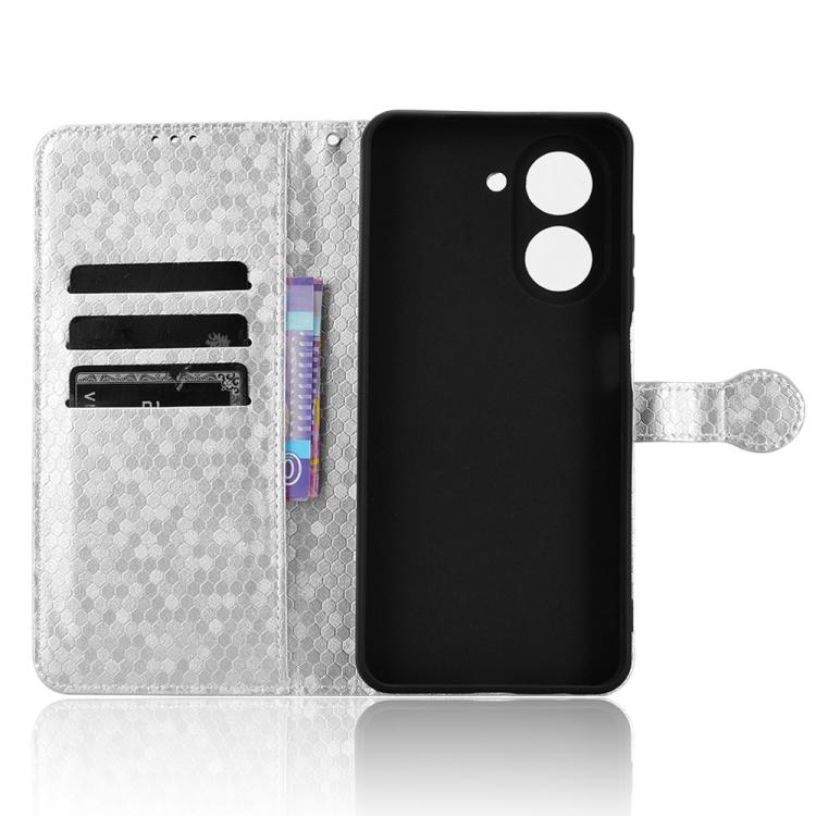 For Redmi A5 4G 171.7mm / Xiaomi Poco C71 Honeycomb Dot Texture Leather Phone Case