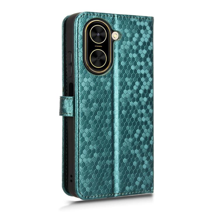 For Redmi A5 4G 173.3mm Honeycomb Dot Texture Leather Phone Case