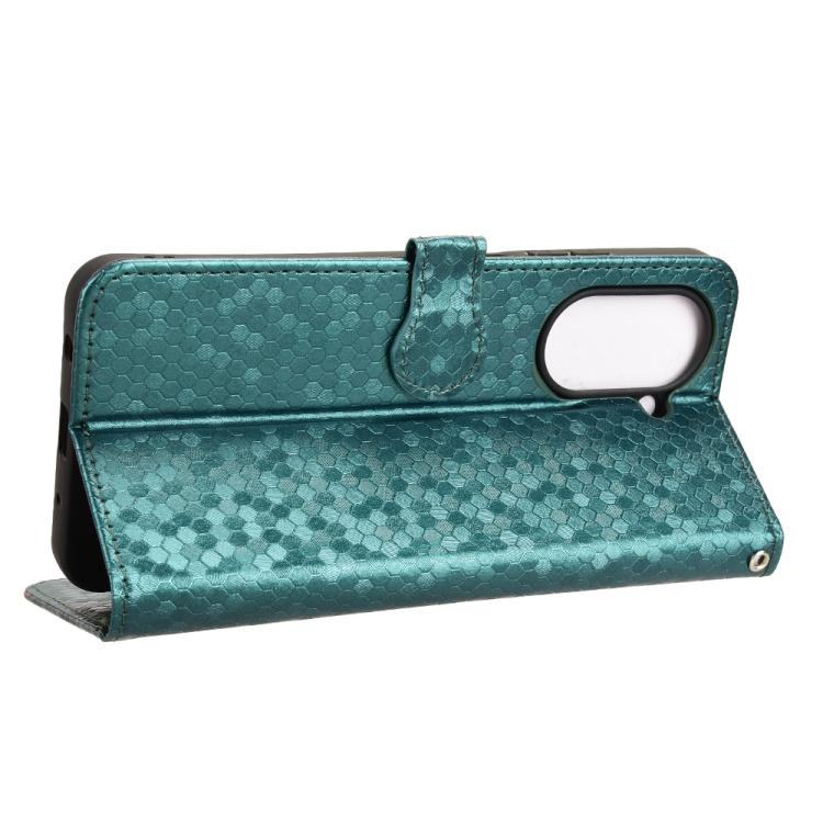 For Redmi A5 4G 173.3mm Honeycomb Dot Texture Leather Phone Case