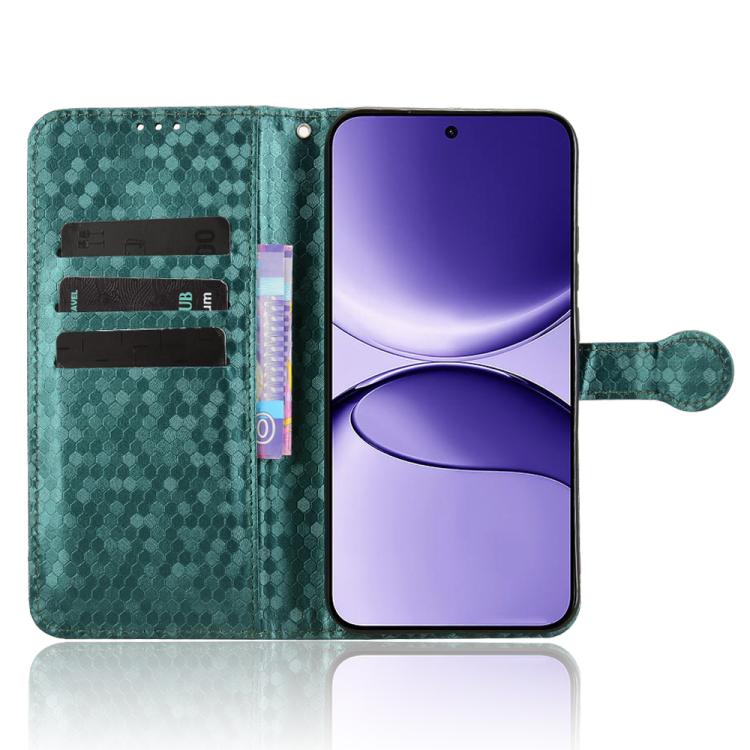 For Redmi Turbo 4 Pro 5G Honeycomb Dot Texture Leather Phone Case