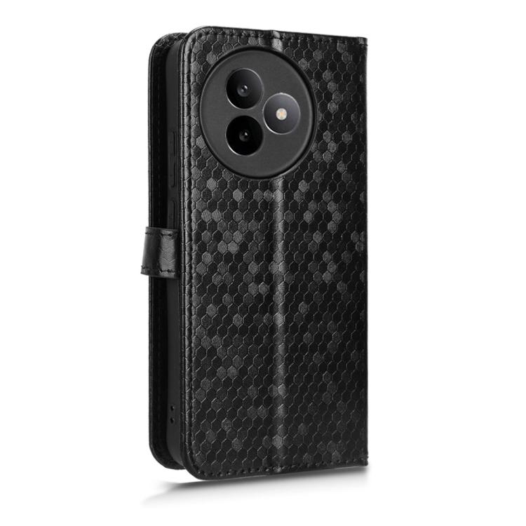 For Redmi K80 Ultra Honeycomb Dot Texture Leather Phone Case