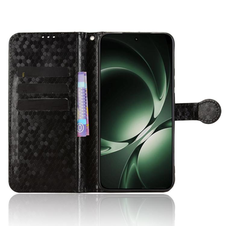 For Redmi K80 Ultra Honeycomb Dot Texture Leather Phone Case