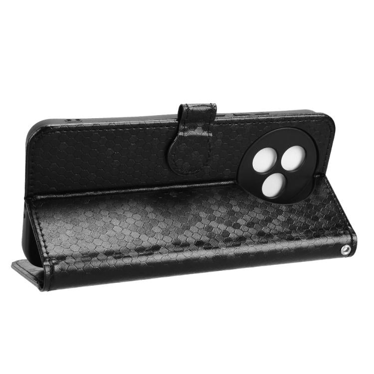 For Redmi K80 Ultra Honeycomb Dot Texture Leather Phone Case
