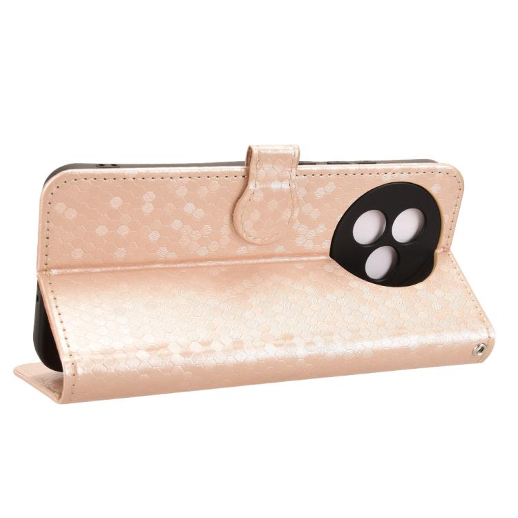 For Redmi K80 Ultra Honeycomb Dot Texture Leather Phone Case