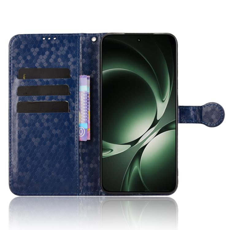 For Redmi K80 Ultra Honeycomb Dot Texture Leather Phone Case