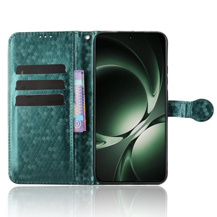 For Redmi K80 Ultra Honeycomb Dot Texture Leather Phone Case