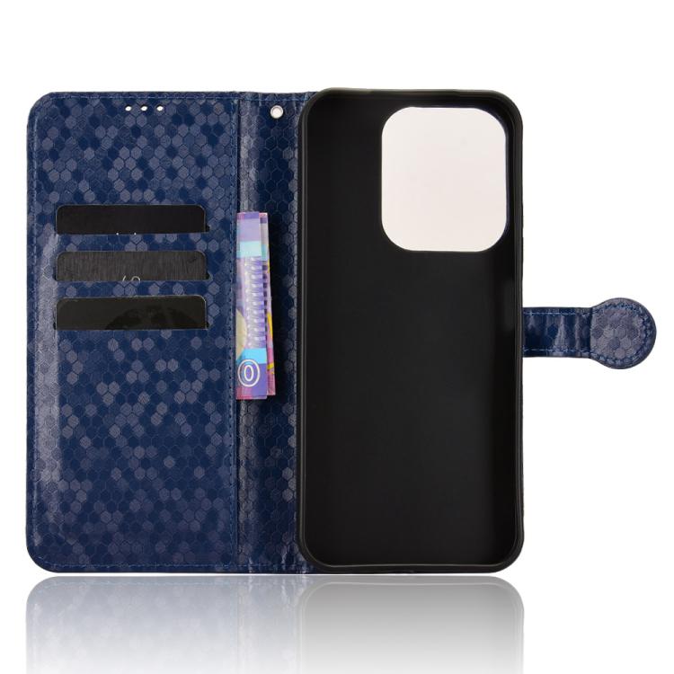 For Redmi 15C 5G / 4G Global 171mm / Poco C85 4G Honeycomb Dot Texture Leather Phone Case