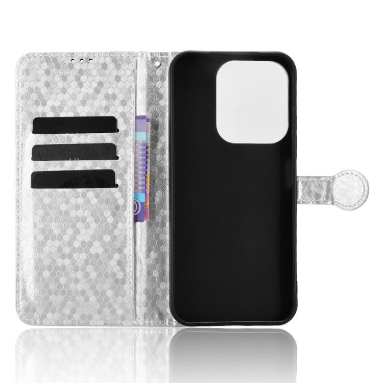 For Redmi 15C 5G / 4G Global 171mm / Poco C85 4G Honeycomb Dot Texture Leather Phone Case