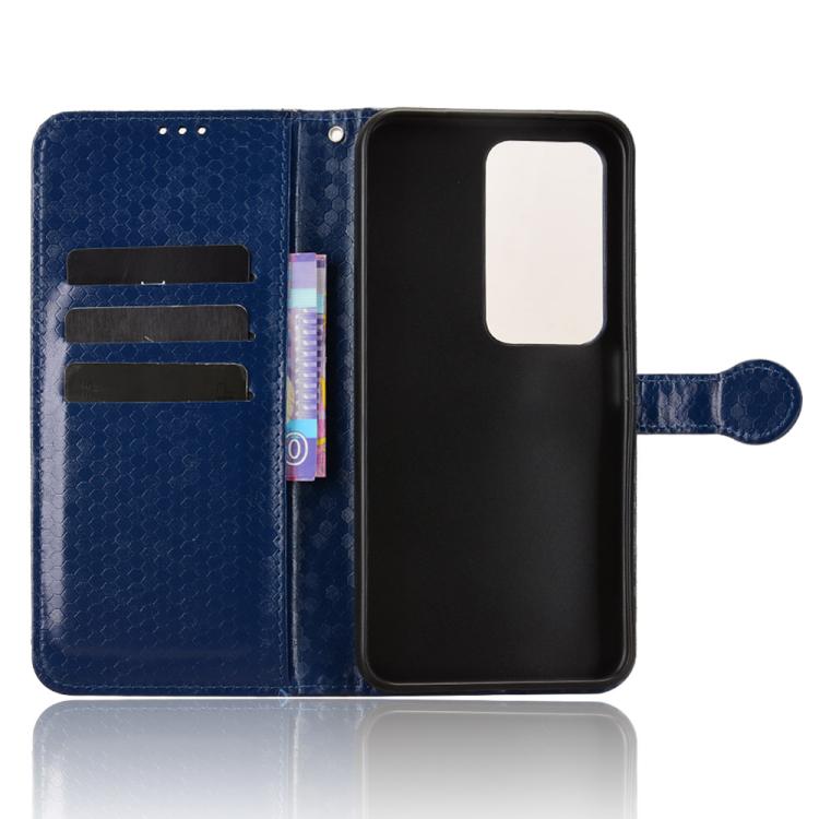 For Redmi 15 5G / 4G EU 171mm Honeycomb Dot Texture Leather Phone Case