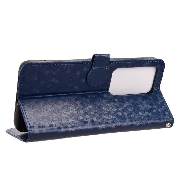 For Redmi 15 5G / 4G EU 171mm Honeycomb Dot Texture Leather Phone Case