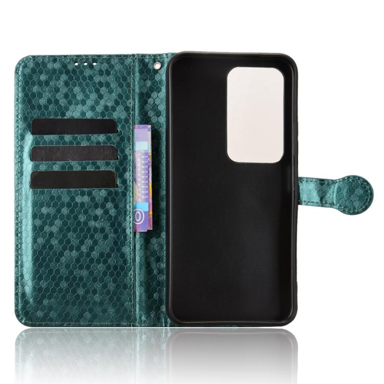For Redmi 15 5G / 4G EU 171mm Honeycomb Dot Texture Leather Phone Case