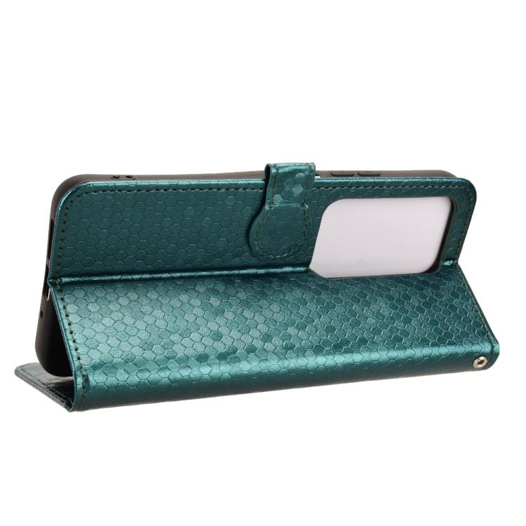 For Redmi 15 5G / 4G EU 171mm Honeycomb Dot Texture Leather Phone Case