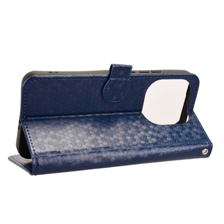For Xiaomi 15T 5G Honeycomb Dot Texture Leather Phone Case