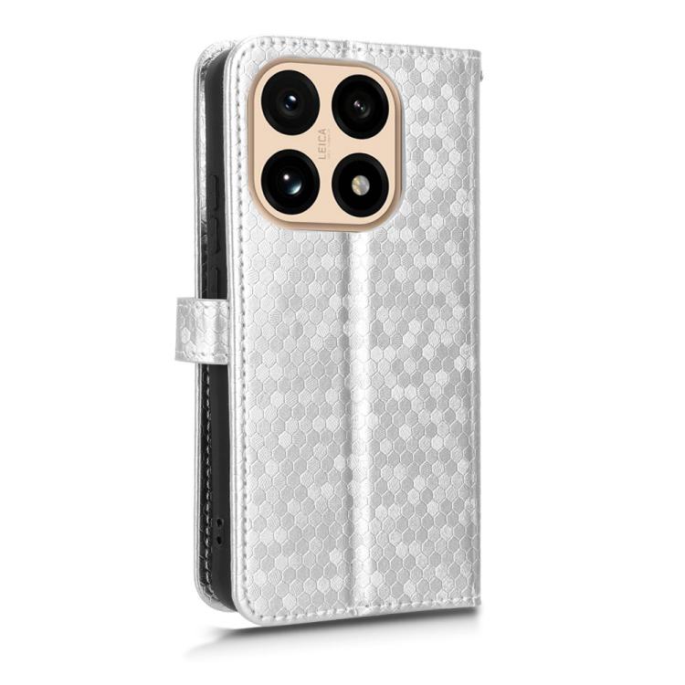 For Xiaomi 15T 5G Honeycomb Dot Texture Leather Phone Case