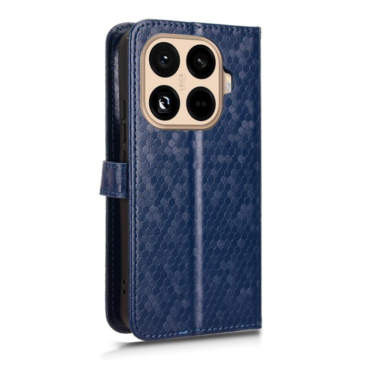 For Xiaomi 15T Pro 5G Honeycomb Dot Texture Leather Phone Case