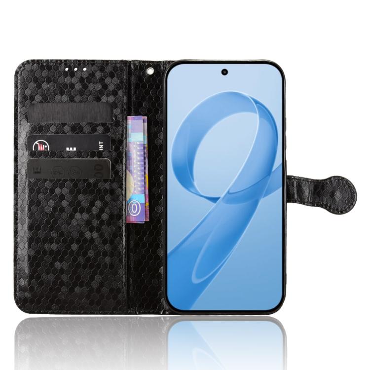 For Redmi K90 5G / Poco F8 Pro Honeycomb Dot Texture Leather Phone Case
