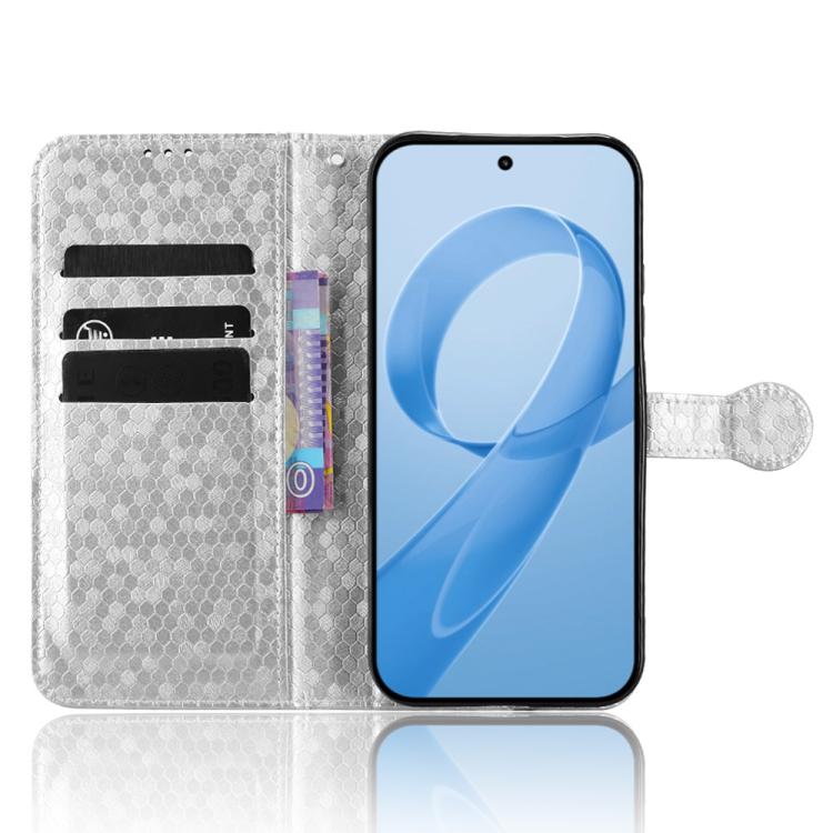 For Redmi K90 5G / Poco F8 Pro Honeycomb Dot Texture Leather Phone Case
