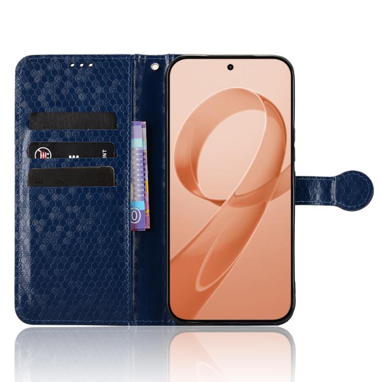 For Redmi K90 Pro Max 5G / Poco F8 Ultra Honeycomb Dot Texture Leather Phone Case