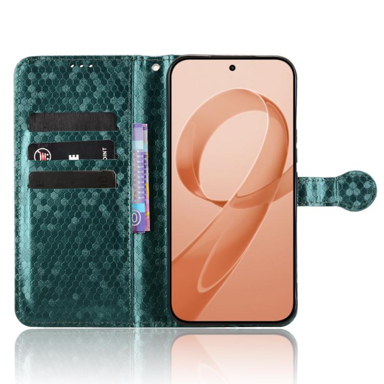 For Redmi K90 Pro Max 5G / Poco F8 Ultra Honeycomb Dot Texture Leather Phone Case