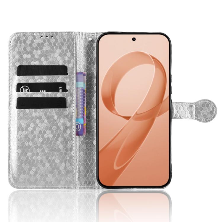 For Redmi K90 Pro Max 5G / Poco F8 Ultra Honeycomb Dot Texture Leather Phone Case