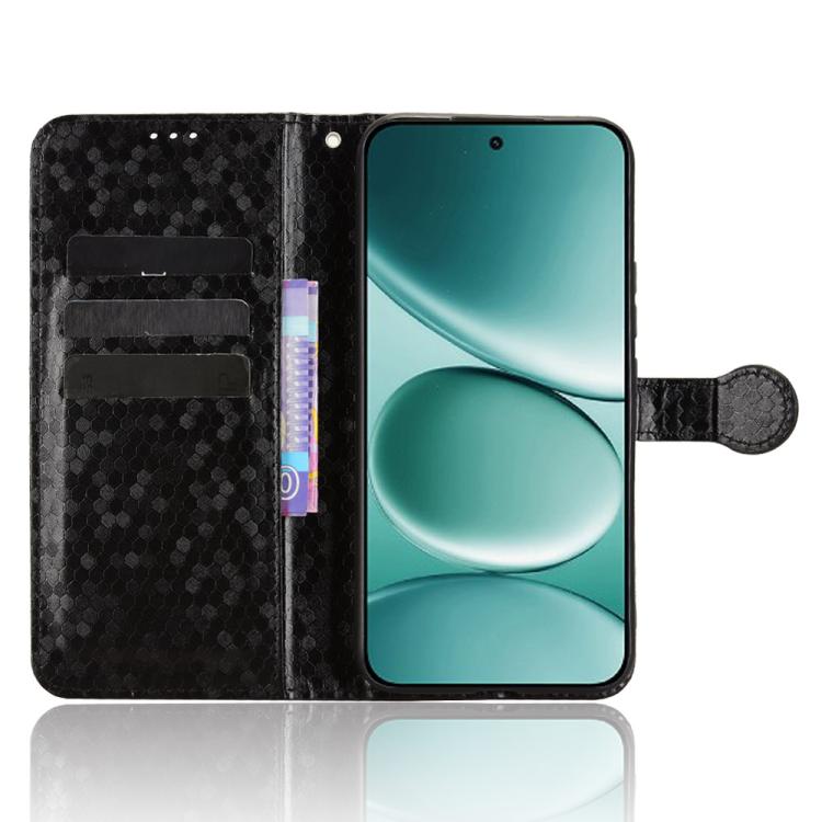 For Redmi Note 15 Pro 4G Global 163.2mm Honeycomb Dot Texture Leather Phone Case