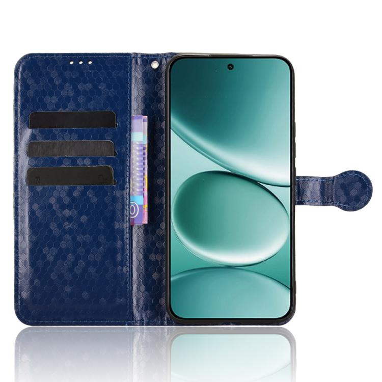 For Redmi Note 15 Pro 4G Global 163.2mm Honeycomb Dot Texture Leather Phone Case
