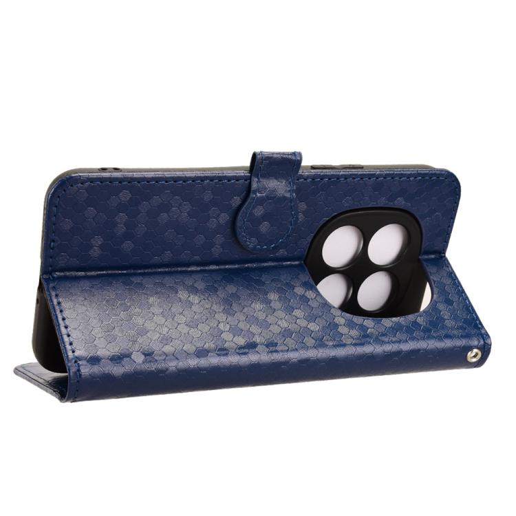 For Redmi Note 15 Pro 4G Global 163.2mm Honeycomb Dot Texture Leather Phone Case