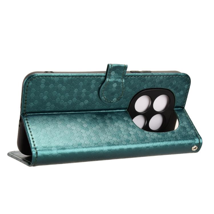 For Redmi Note 15 Pro 4G Global 163.2mm Honeycomb Dot Texture Leather Phone Case