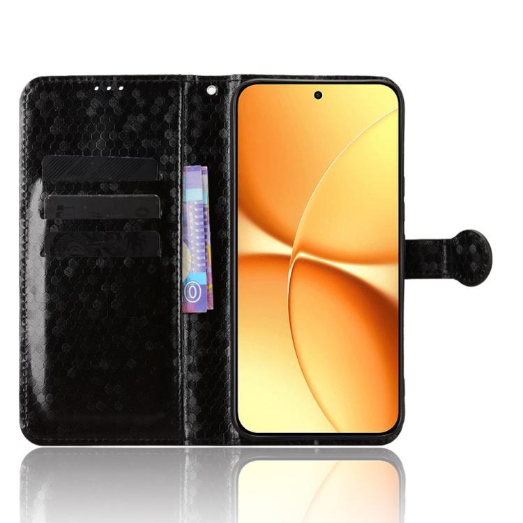 For Redmi Turbo 5 Max 5G / Poco X8 Pro Max 5G Honeycomb Dot Texture Leather Phone Case