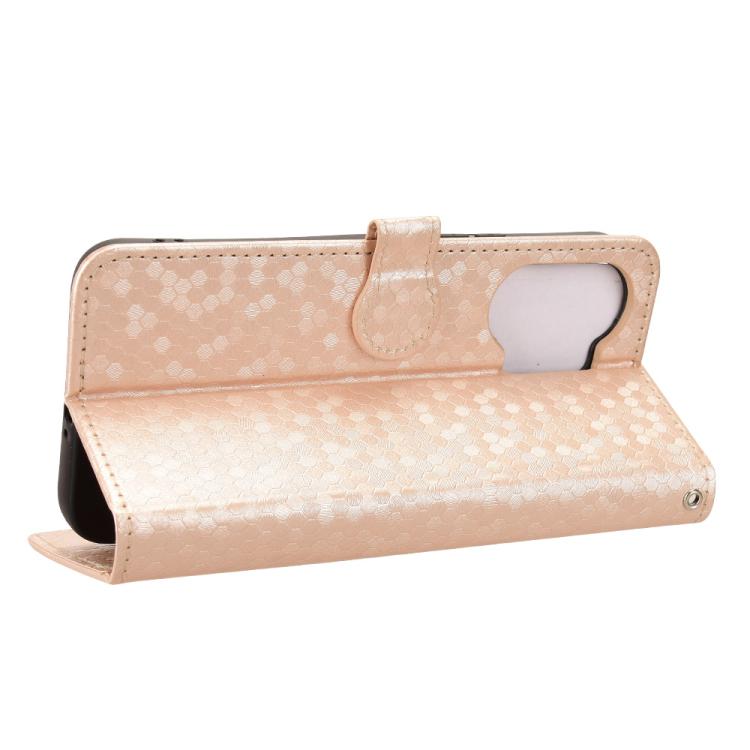 For Redmi Turbo 5 Max 5G / Poco X8 Pro Max 5G Honeycomb Dot Texture Leather Phone Case