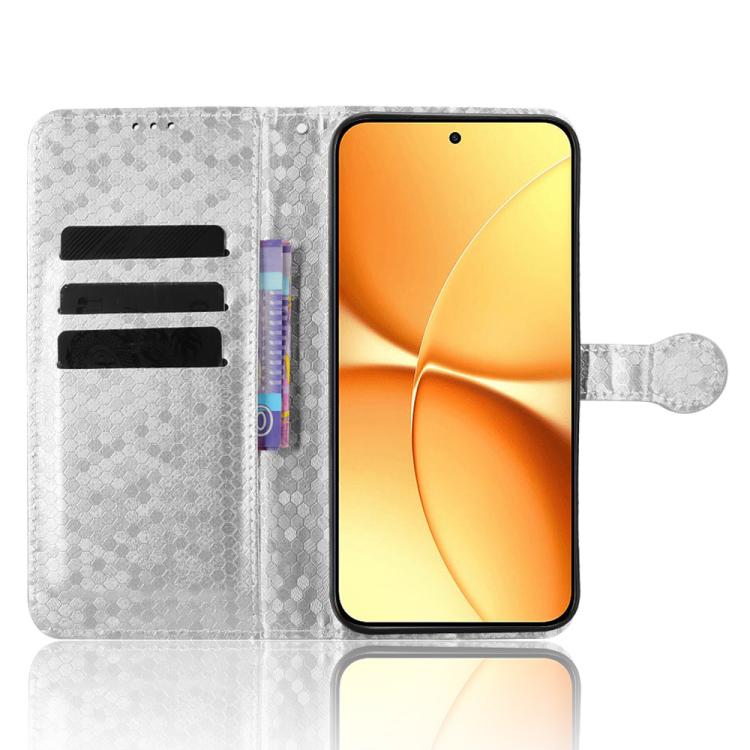 For Redmi Turbo 5 Max 5G / Poco X8 Pro Max 5G Honeycomb Dot Texture Leather Phone Case
