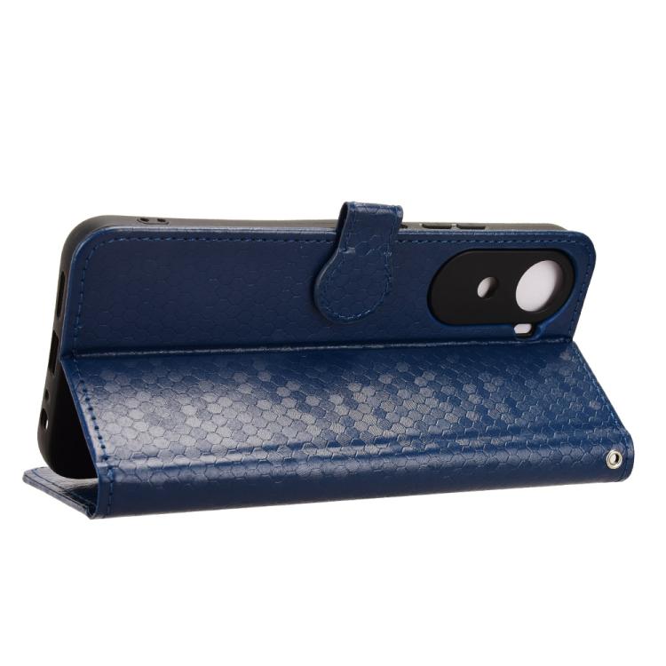 For Redmi A7 Pro 171mm / Poco C85x 5G Honeycomb Dot Texture Leather Phone Case