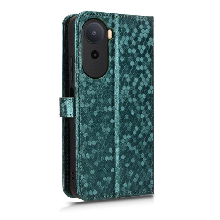 For Redmi A7 Pro 171mm / Poco C85x 5G Honeycomb Dot Texture Leather Phone Case
