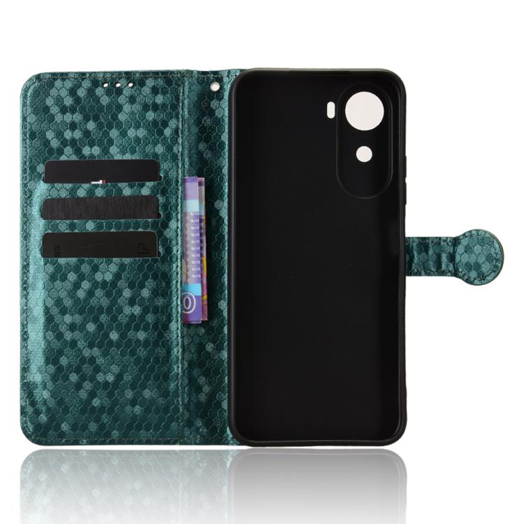 For Redmi A7 Pro 171mm / Poco C85x 5G Honeycomb Dot Texture Leather Phone Case
