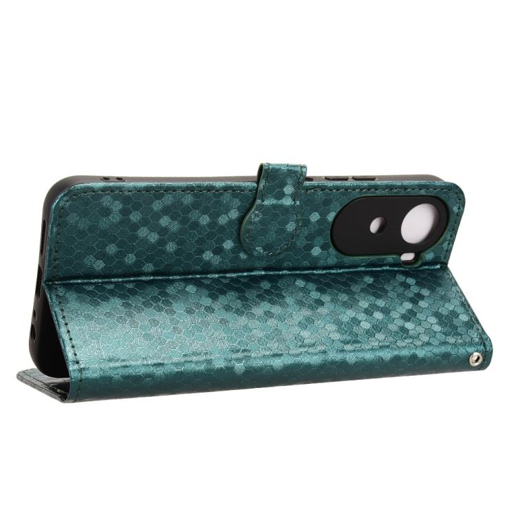 For Redmi A7 Pro 171mm / Poco C85x 5G Honeycomb Dot Texture Leather Phone Case