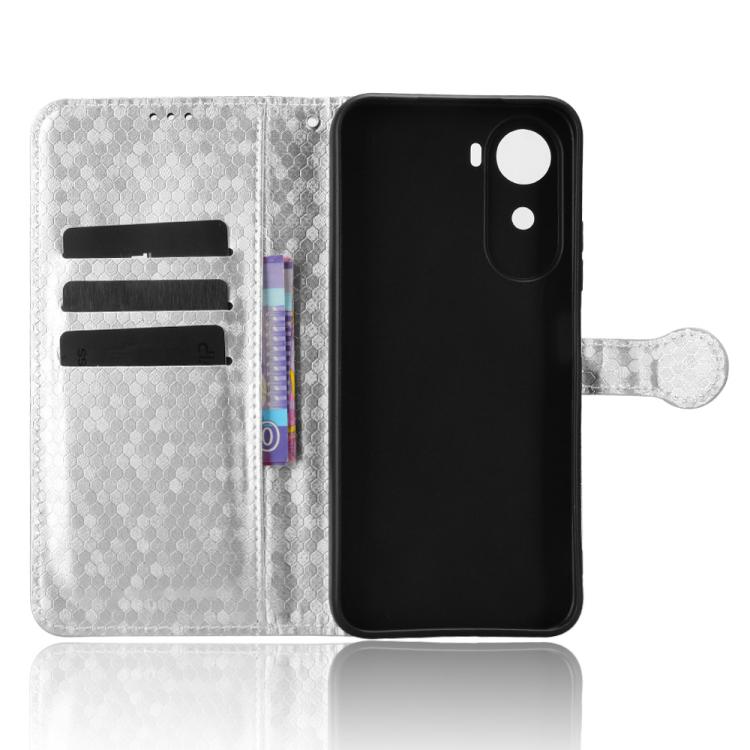 For Redmi A7 Pro 171mm / Poco C85x 5G Honeycomb Dot Texture Leather Phone Case