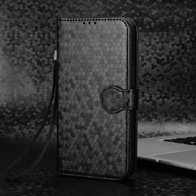 For Redmi 15a 5G / R70 5G / R70m 5G Honeycomb Dot Texture Leather Phone Case