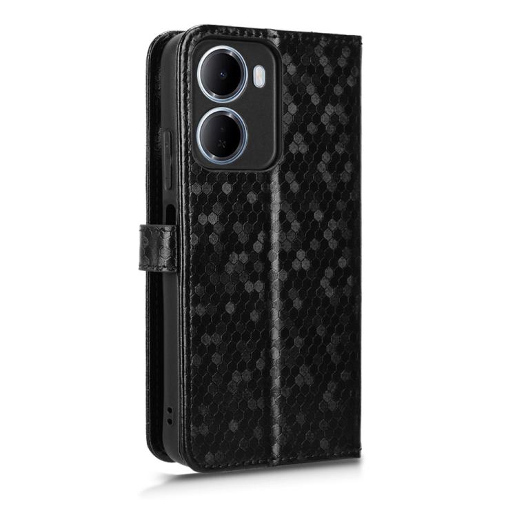 For Redmi 15a 5G / R70 5G / R70m 5G Honeycomb Dot Texture Leather Phone Case