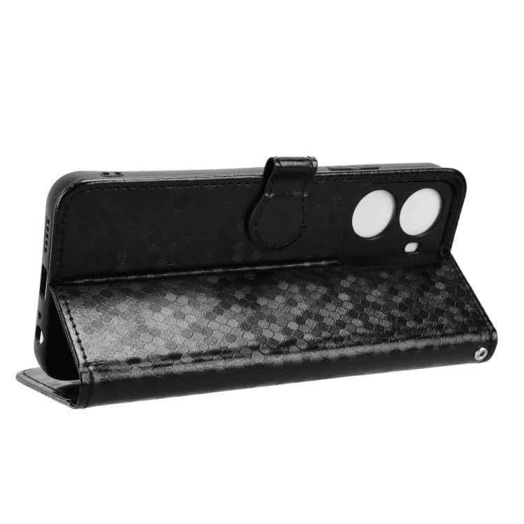 For Redmi 15a 5G / R70 5G / R70m 5G Honeycomb Dot Texture Leather Phone Case